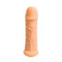 Przedłużka na penisa Real Extra Size bąbelkowa 15,5 cm - 2