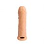 Przedłużka na penisa Real Extra Sense Bubbles TPE 13.5 cm - 4