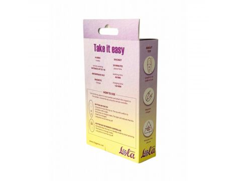 Wibrator do majtek Take it Easy Joy z pilotem - 2