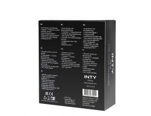 Wibrator analny INTY Toys Blade silikonowy USB z pilotem