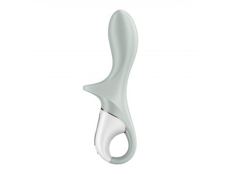 Wibrator analny nadmuchiwany Satisfyer Air Pump Booty 3 szarozielony USB - 3