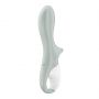 Wibrator analny nadmuchiwany Satisfyer Air Pump Booty 3 szarozielony USB - 6