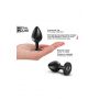 Korek analny metalowy ONIX Dorcel czarny L - 4