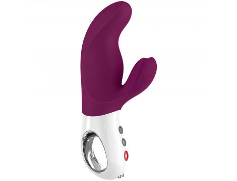 Wibrator króliczek Miss Bi Fun Factory winogronowy biały 17 cm