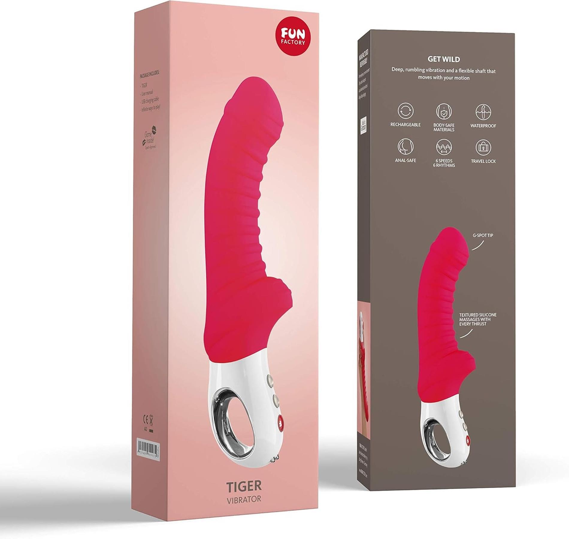 fun factory - tiger  india red