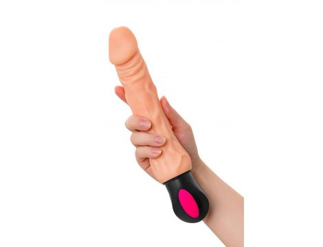 Wibrator realistyczny podgrzewany elastyczny A-Toys Cocksman 20,5 cm - 8