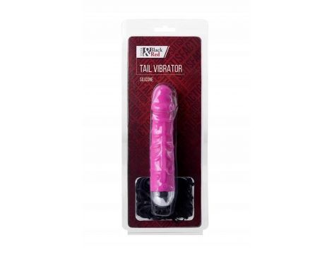 Wibrator realistyczny silikonowy xBlack Red różowy 16 cm - 2