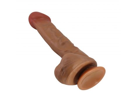 Dildo realistyczne zakrzywione Baile Bergrisi 26 cm - 5