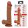 Dildo realistyczne zakrzywione Baile Bergrisi 26 cm