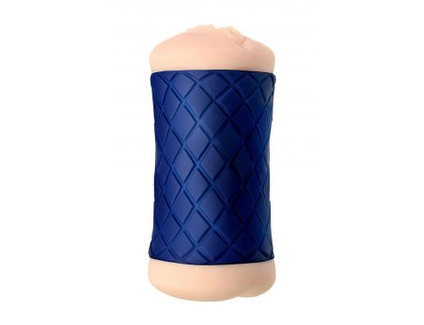 Masturbator dwustronny JOS LULU mięsisty TPR 14.5 cm - 3
