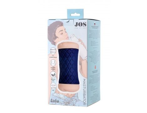 Masturbator dwustronny JOS LULU mięsisty TPR 14.5 cm - 8