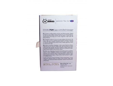 Jajko wibrujące silikonowe sterowane aplikacją Seria B SMART USB - 2
