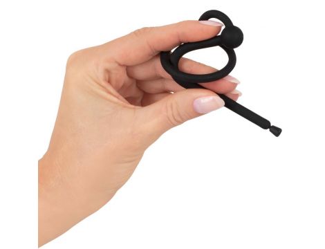 Penis plug silikonowy Penisplug z zatyczką 12,7 cm - 5