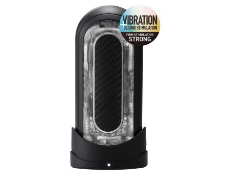Masturbator Tenga Zero Flip Gravity z wibracją 18 cm