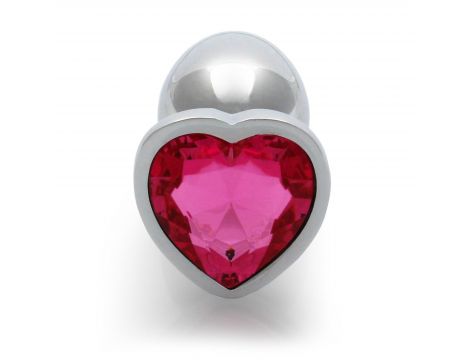 Korek analny Heart Gem Ouch mały 6 cm - 4