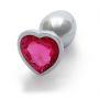 Korek analny Heart Gem Ouch mały 6 cm - 9