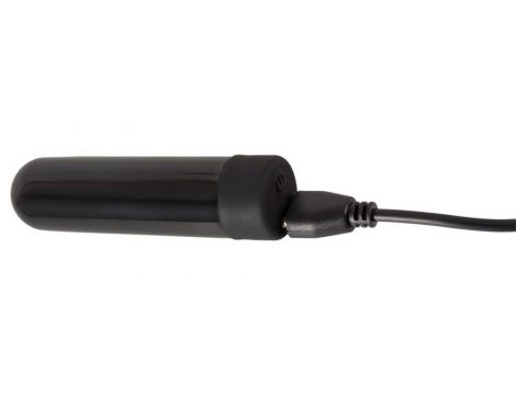 Zestaw plugów analnych wibrujących Black Velvets silikonowy USB 3 sztuki - 7