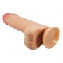 Dildo realistyczne Baile cieliste 21 cm z przesuwającą się skórą - 7
