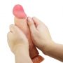 Dildo realistyczne Baile cieliste 21 cm z przesuwającą się skórą - 8