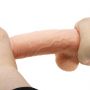 Dildo realistyczne Baile cieliste 21 cm z przesuwającą się skórą - 11