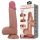 Dildo realistyczne Baile Sliding Skin giętkie z przyssawką 21 cm