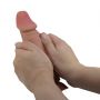 Dildo realistyczne Baile Sliding Skin 21 cm przyssawkowe giętkie TPR - 9