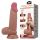 Dildo realistyczne Baile Sliding Skin 21 cm przyssawkowe giętkie TPR