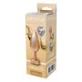 Korek analny Gleaming Love matowy złoty aluminiowy 9,5 cm - 2
