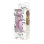 Biżuteria analna stalowa z diamencikiem różowym 9 cm - 7