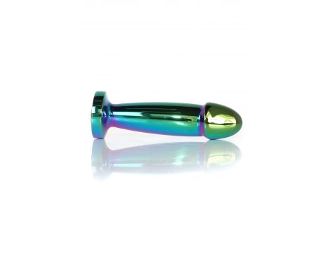 Stalowy korek analny penis z diamentem HeavyFun 10 cm - 3
