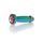 Stalowy korek analny penis z diamentem HeavyFun 10 cm