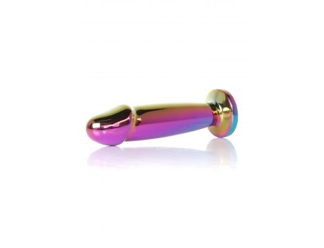 Stalowy korek analny penis z diamentem HeavyFun 12 cm - 2