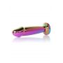 Stalowy korek analny penis z diamentem HeavyFun 12 cm - 3