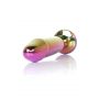Stalowy korek analny penis z diamentem HeavyFun 12 cm - 4