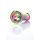 Stalowy korek analny penis z diamentem HeavyFun 12 cm