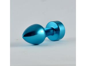 Korek analny aluminiowy Lovetoy niebieski