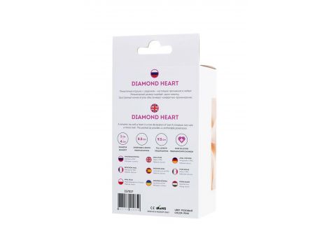 Korek analny Diamond Heart ToDo by TOYFA - 7