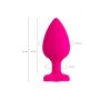 Korek analny Diamond Heart ToDo by TOYFA - 9