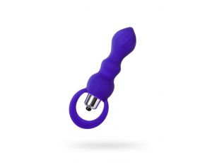 Korek analny wibrujący Curvy ToDo silikonowy fioletowy 14 cm