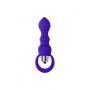 Korek analny wibrujący Curvy ToDo silikonowy fioletowy 14 cm - 3