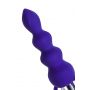 Korek analny silikonowy Twisty fioletowy 14 cm - 9