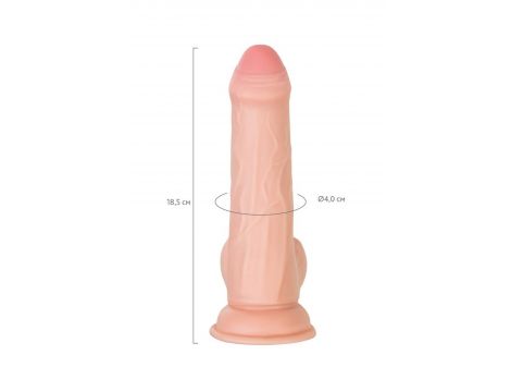 Realistyczne dildo My Babe My Treasure nude 18.5 cm - 8