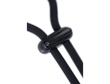 Lasso zaciskowe wibrujące A-Toys czarne silikonowe 14 cm - 8