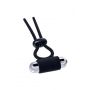 Lasso zaciskowe wibrujące A-Toys czarne silikonowe 14 cm - 4