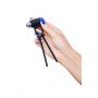 Lasso zaciskowe wibrujące A-Toys czarne silikonowe 14 cm - 5