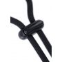 Lasso zaciskowe wibrujące A-Toys czarne silikonowe 14 cm - 9