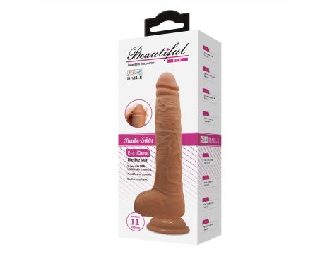 Dildo realistyczne Baile wodoodporne 28 cm - 11