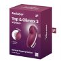 Stymulator łechtaczki Satisfyer Tap Climax 2 czerwony USB - 4