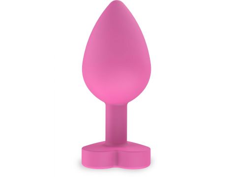 Korek analny silikonowy Lets Fuck ToyJoy różowy 8.5 cm - 14