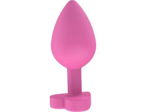 Korek analny silikonowy Lets Fuck ToyJoy różowy 8.5 cm - 18